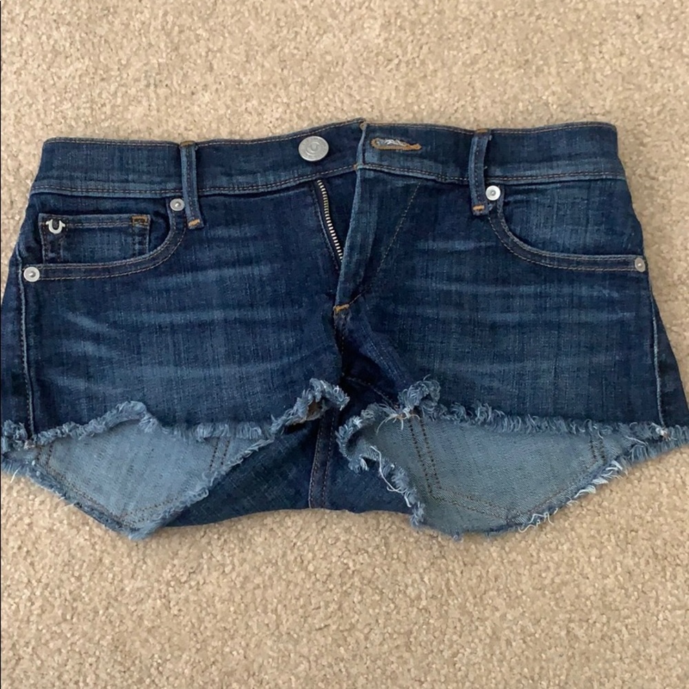 True Religion Jean Shorts